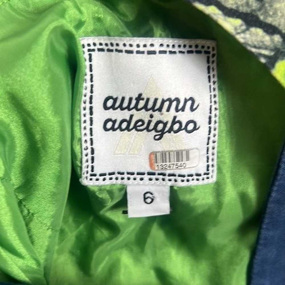 Other RTR Autumn AdeigboNavy/ Green Printed Chloe… - image 5