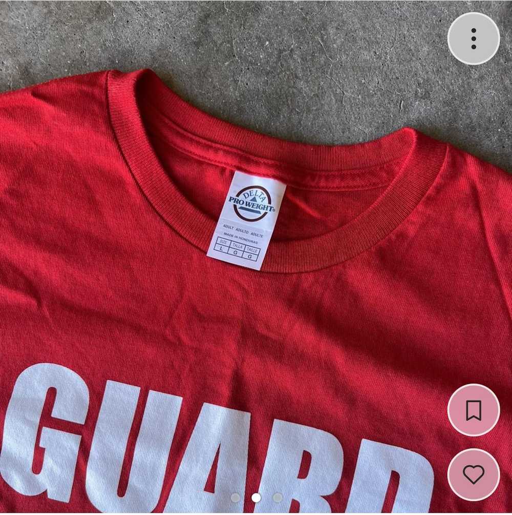 Designer × Streetwear × Vintage Life Guard T Shir… - image 2