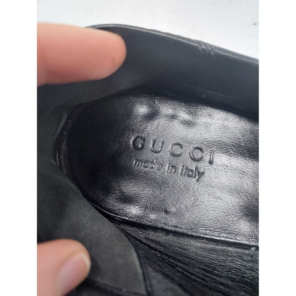 Gucci Brixton leather flats - image 6