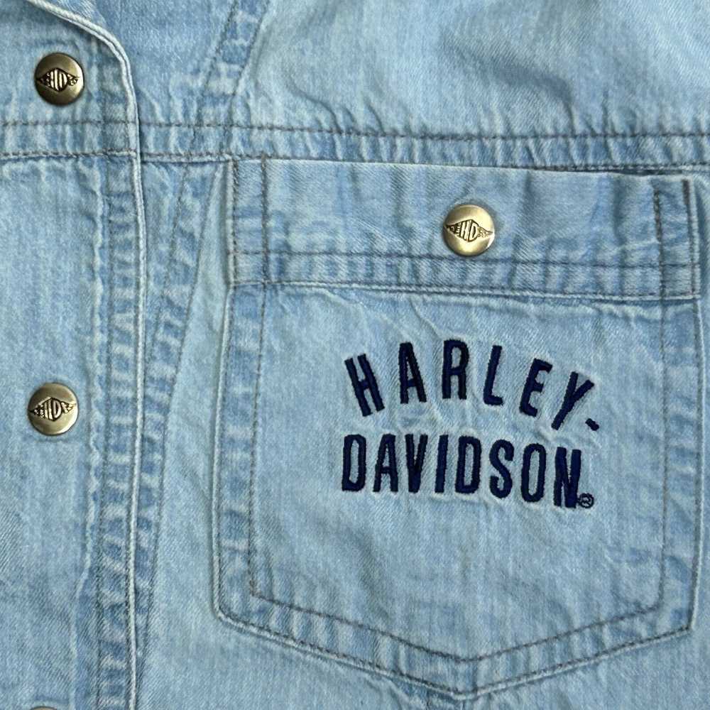 Harley Davidson Harley Davidson Womens Sleeveless… - image 4