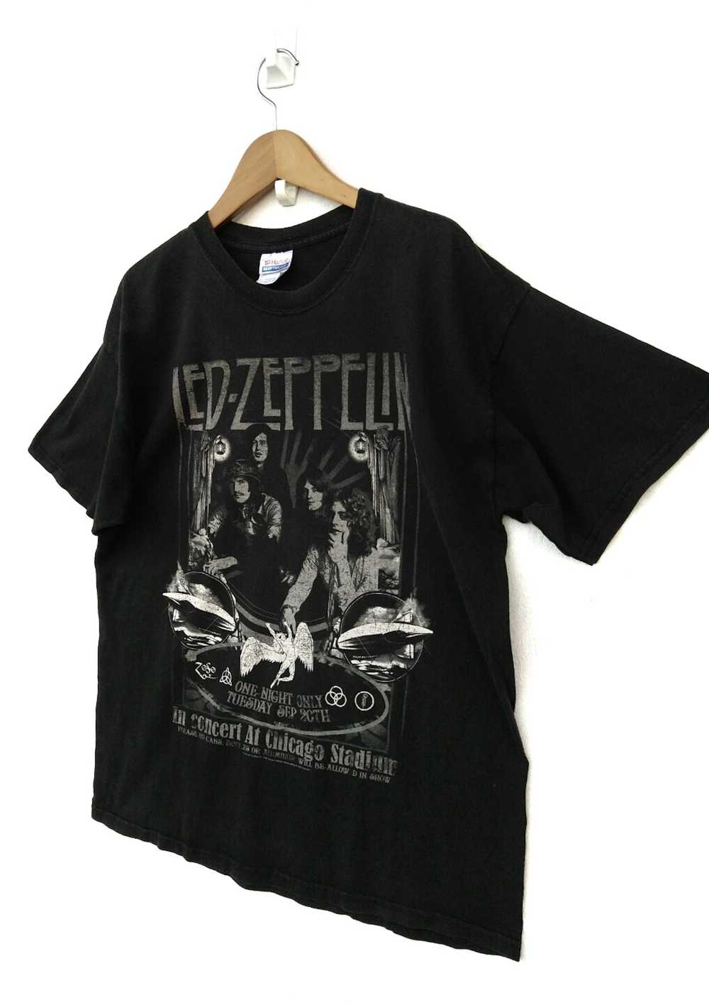 Band Tees × Led Zeppelin × Rock Band Vintage Y2k … - image 2