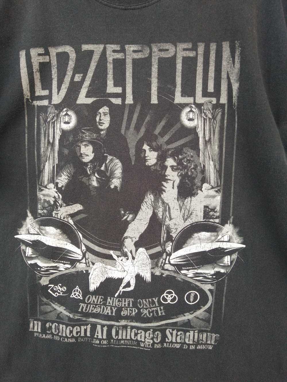 Band Tees × Led Zeppelin × Rock Band Vintage Y2k … - image 3