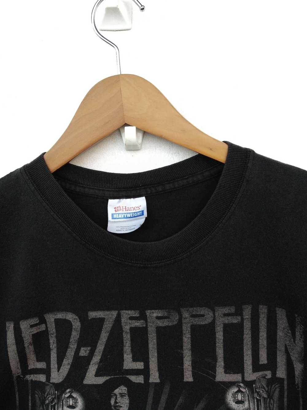 Band Tees × Led Zeppelin × Rock Band Vintage Y2k … - image 5