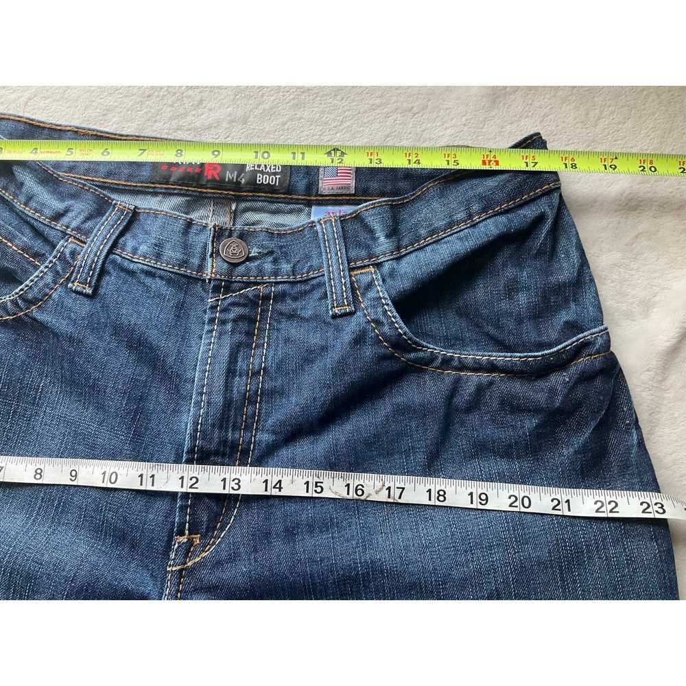 Ariat Ariat Men's 35x30 denim jeans FR M4 fire re… - image 4