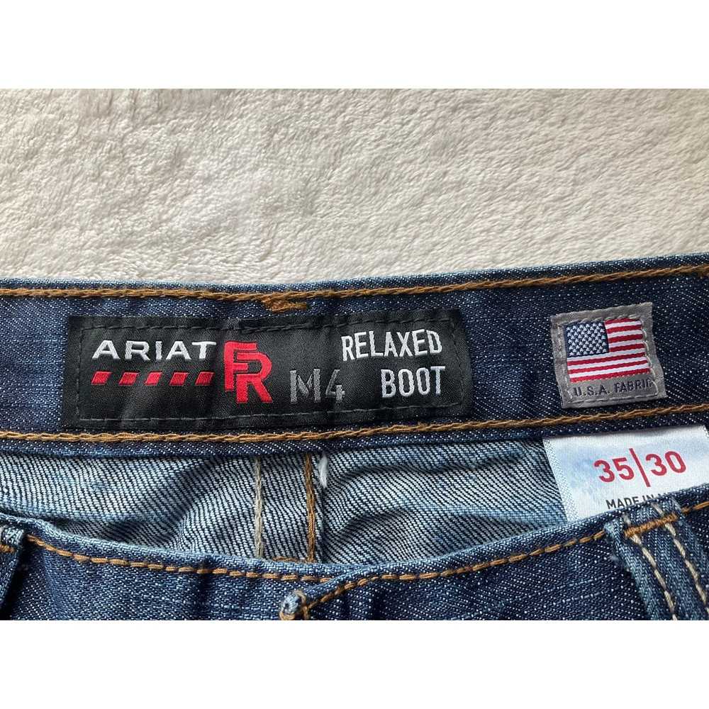 Ariat Ariat Men's 35x30 denim jeans FR M4 fire re… - image 5