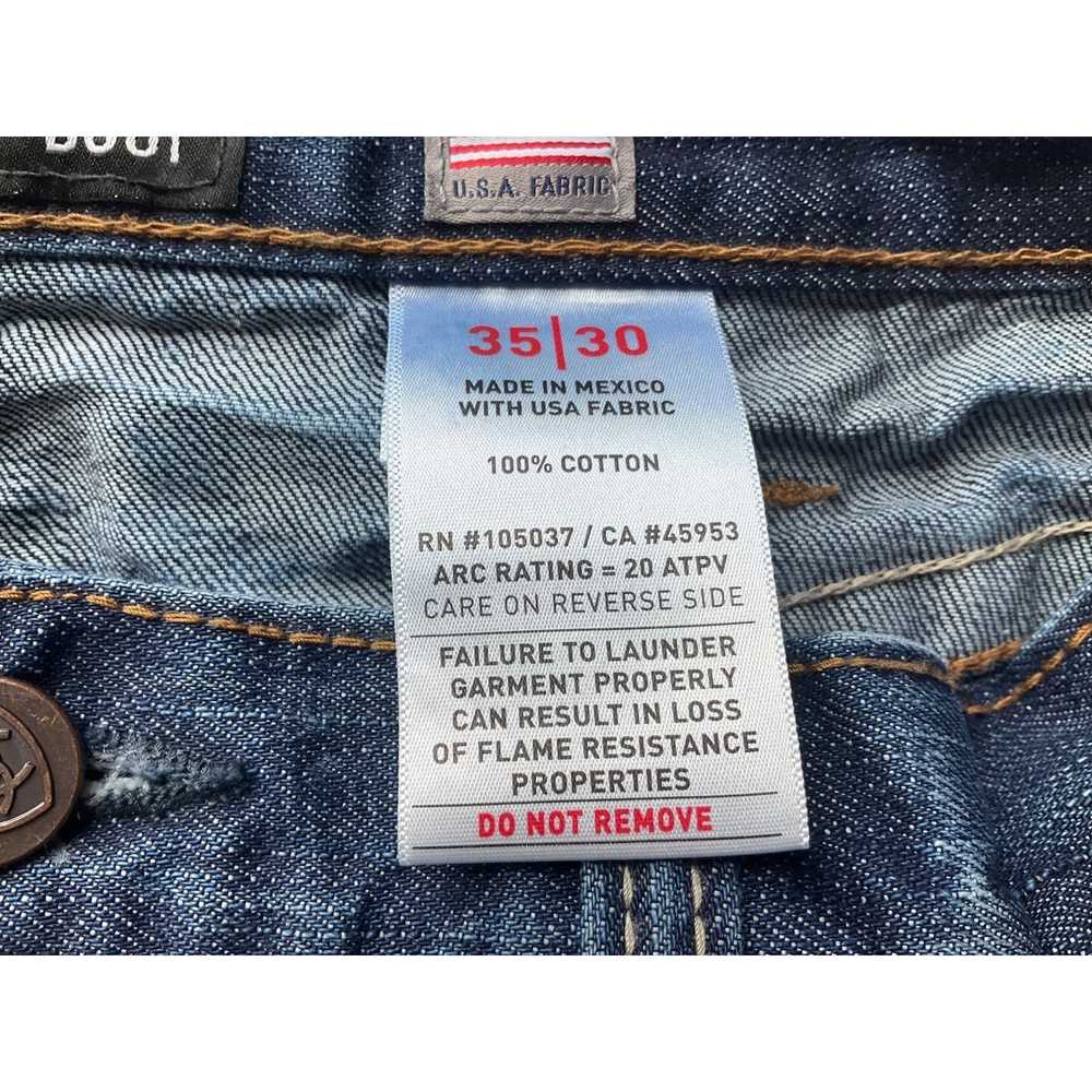 Ariat Ariat Men's 35x30 denim jeans FR M4 fire re… - image 6