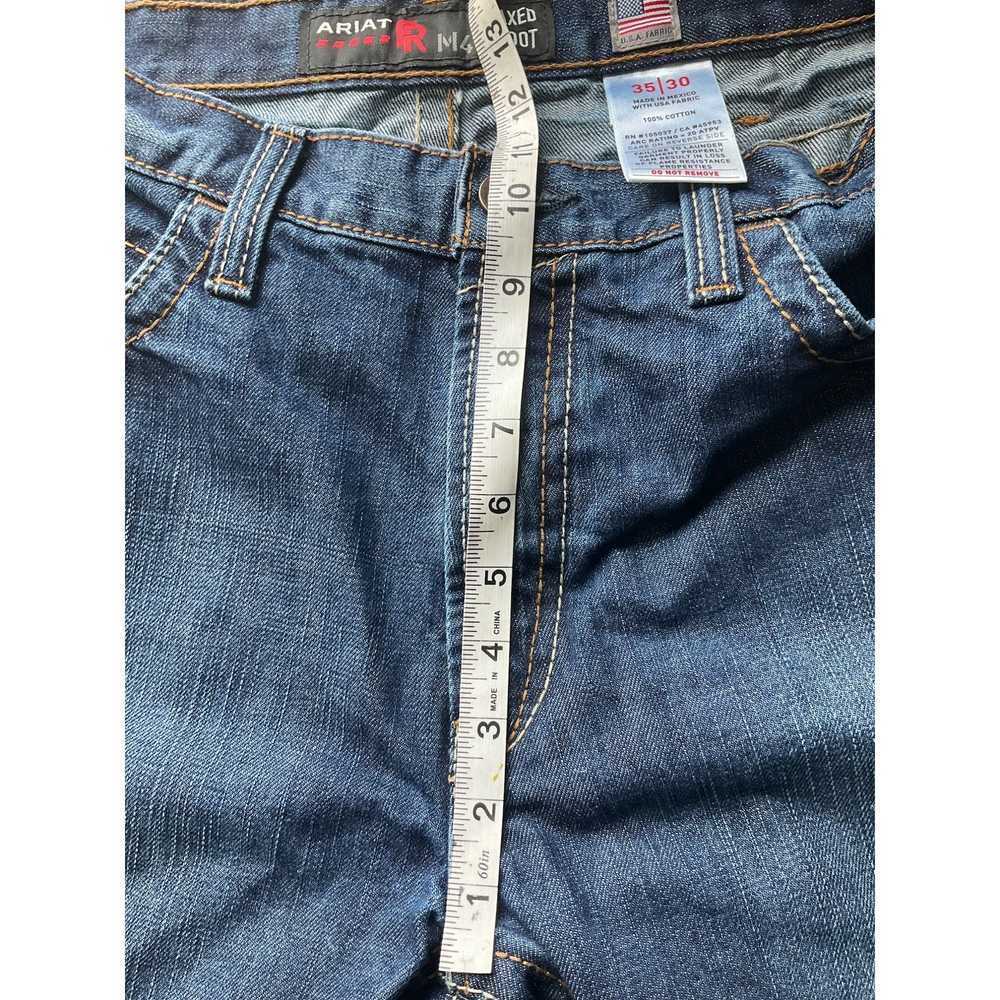 Ariat Ariat Men's 35x30 denim jeans FR M4 fire re… - image 7