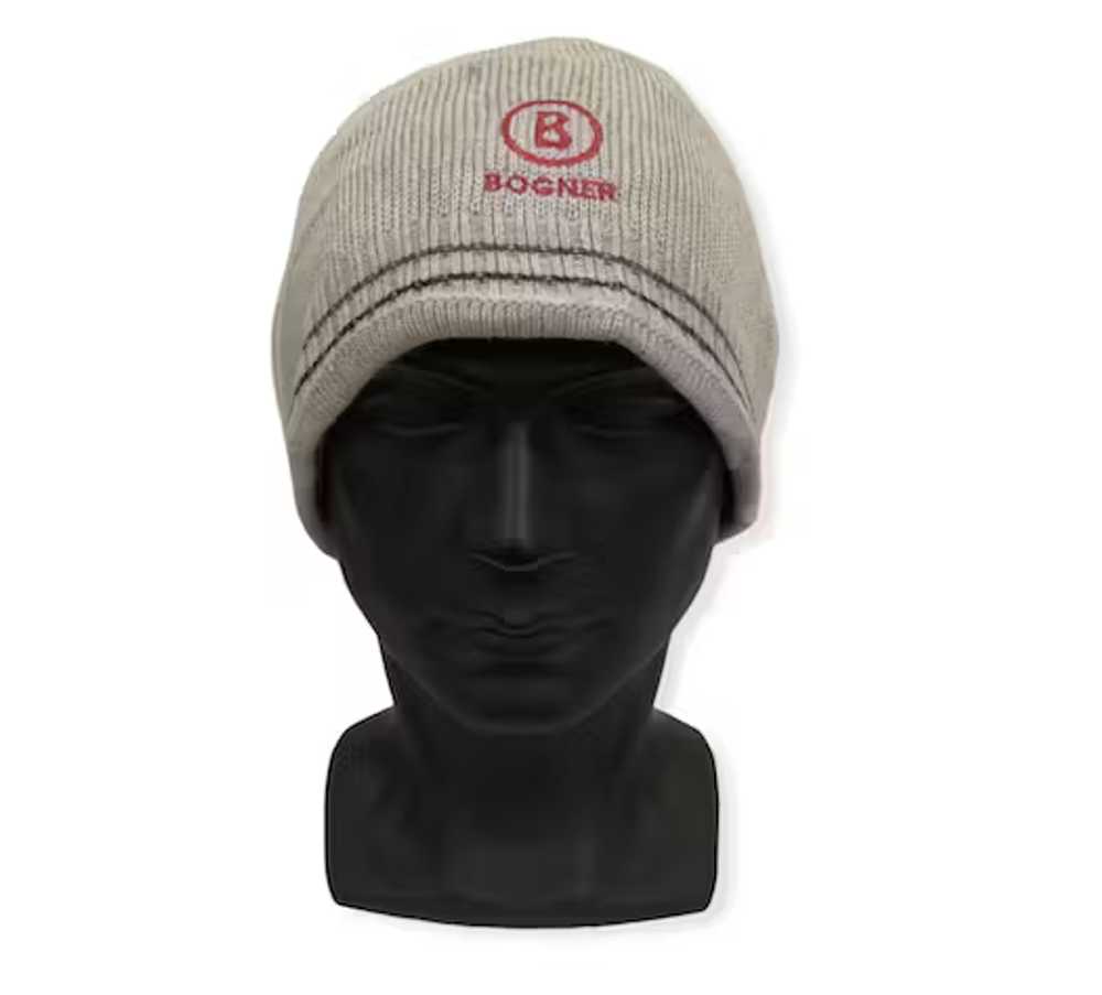 Bogner × Hats Vintage Bogner Big Logo beanie Hat - image 1