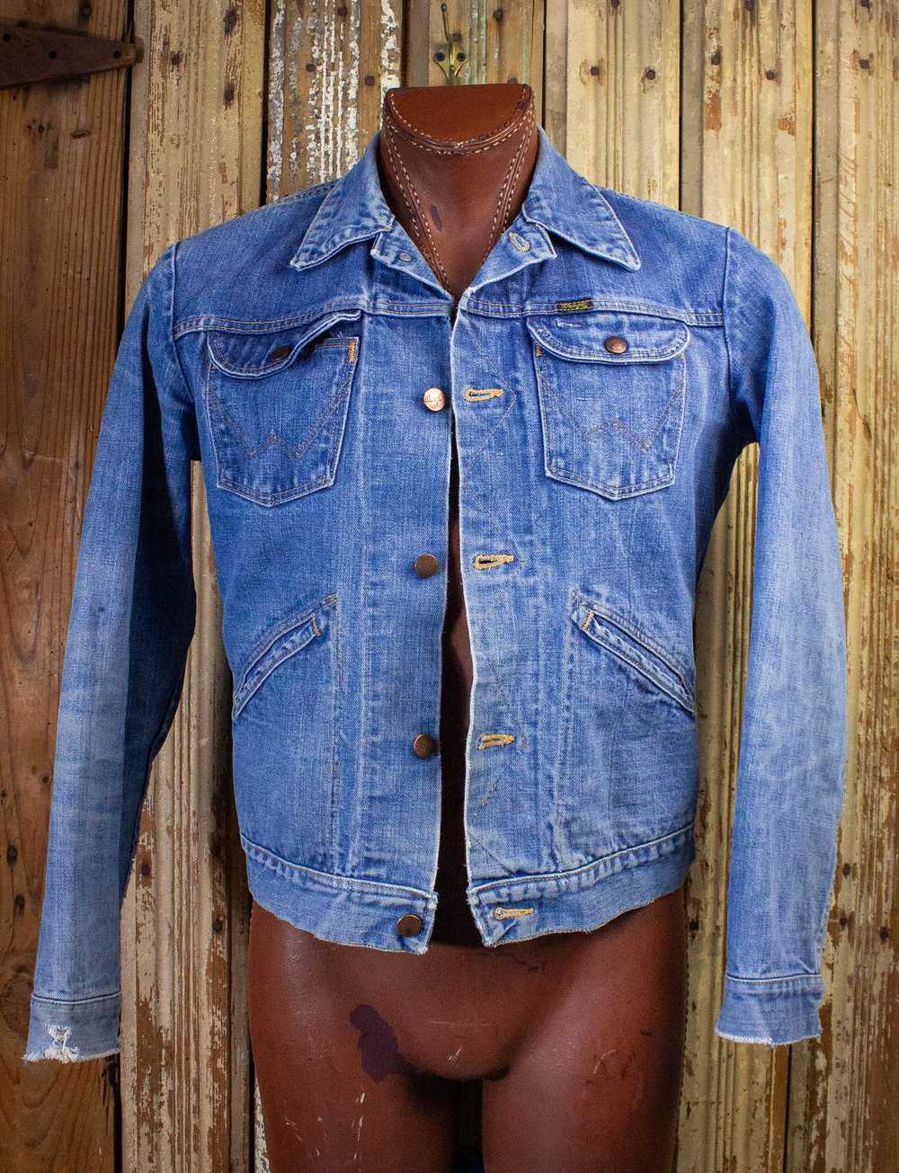 Vintage × Wrangler Vintage Wrangler Denim Jacket … - image 1