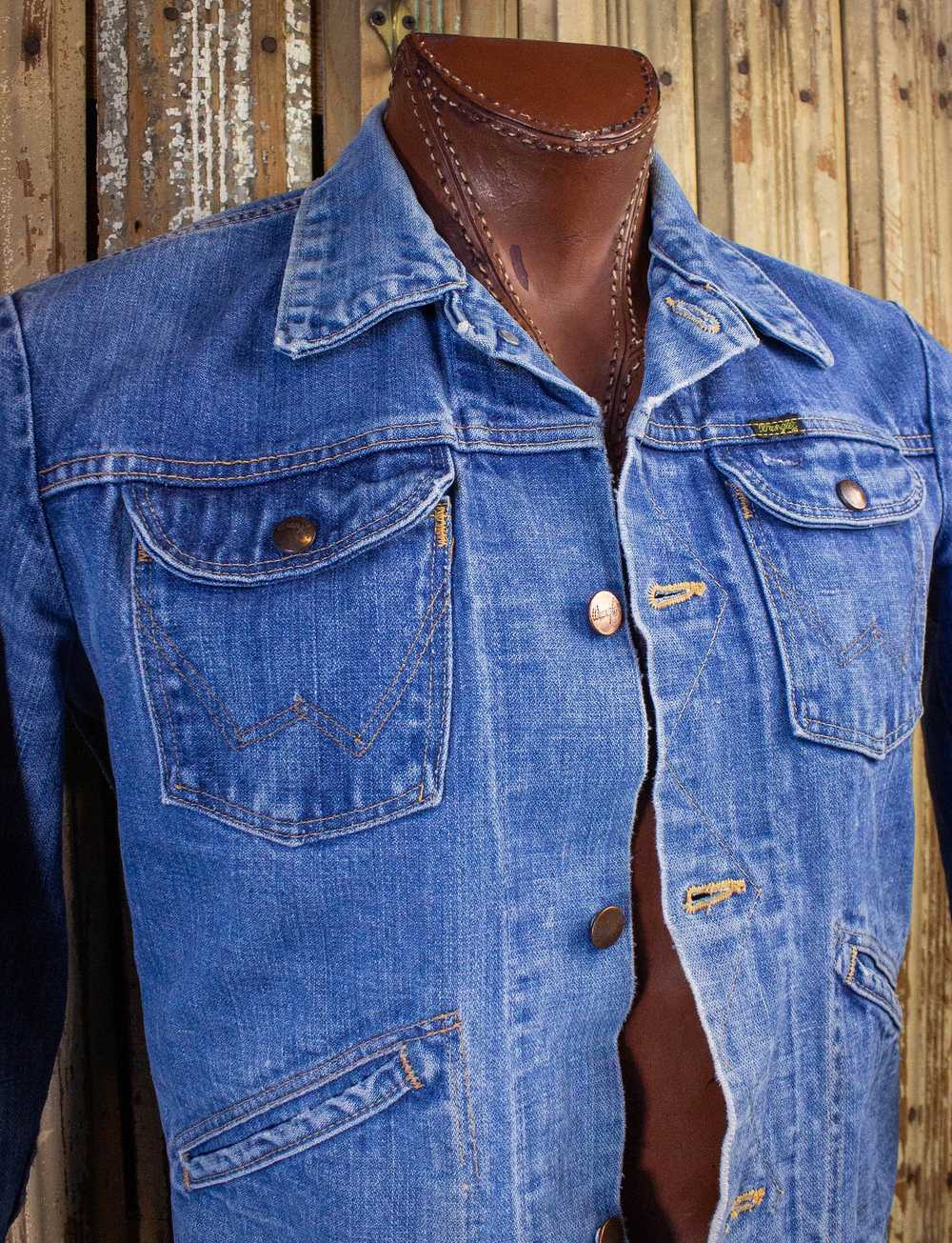 Vintage × Wrangler Vintage Wrangler Denim Jacket … - image 3