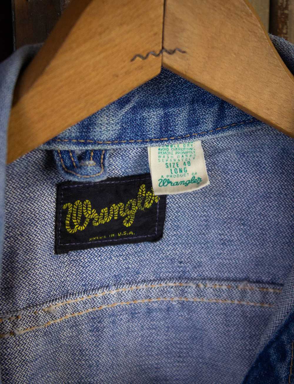 Vintage × Wrangler Vintage Wrangler Denim Jacket … - image 5