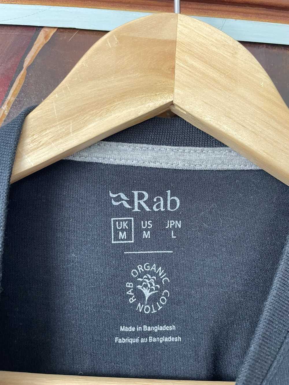 Rab Rab Classic Logo Tee Outdoor Style Hype Vinta… - image 3