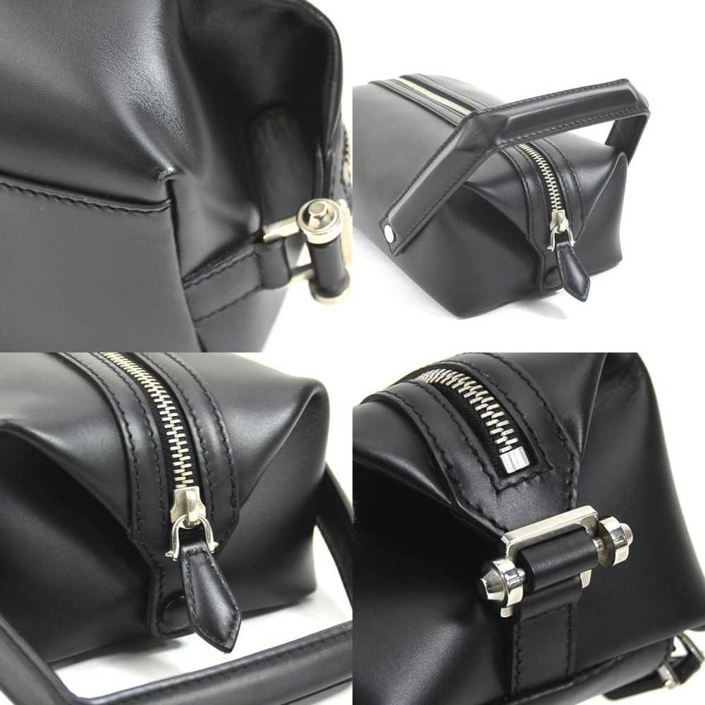 Givenchy GIVENCHY handbag small trick leather bla… - image 4