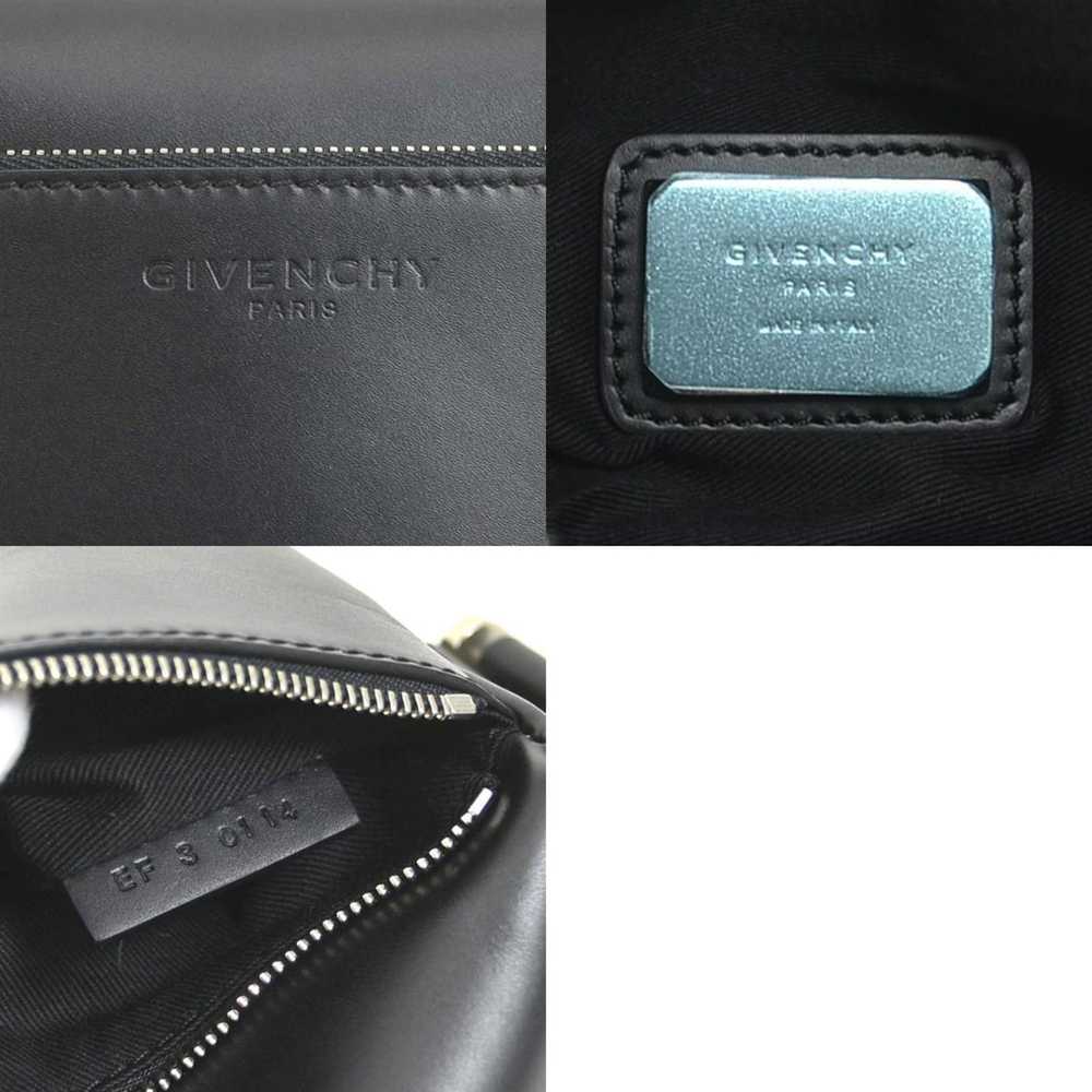Givenchy GIVENCHY handbag small trick leather bla… - image 5