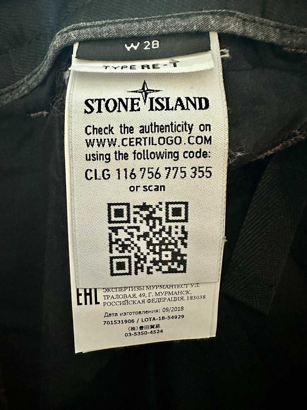 Stone Island Twill Cargo Trousers - image 4