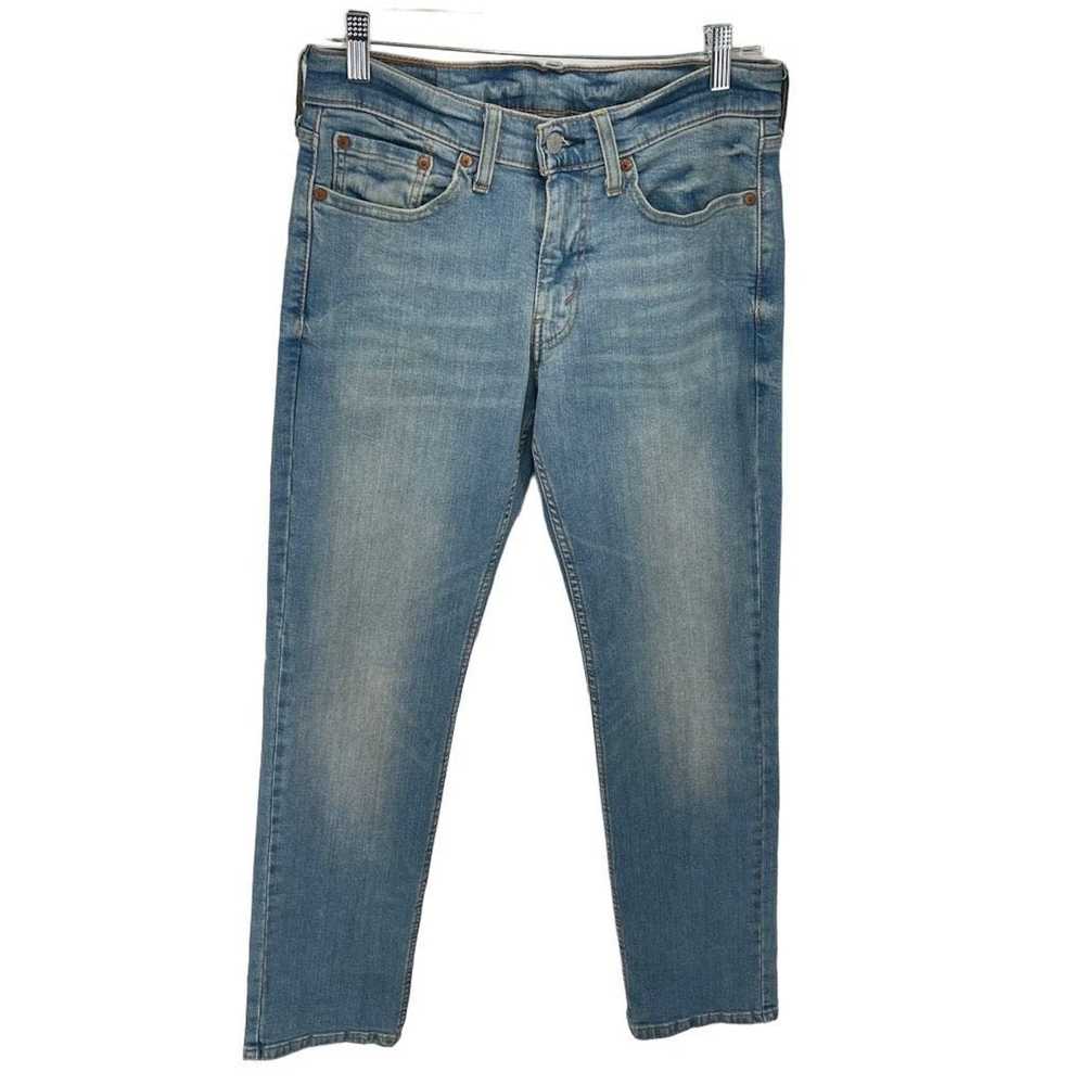 Levi's Levi's Mens Tapered Leg Jeans Denim Light … - image 10