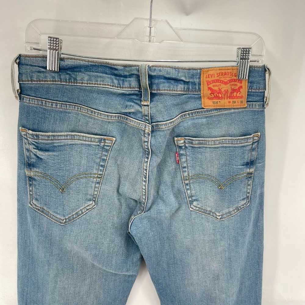 Levi's Levi's Mens Tapered Leg Jeans Denim Light … - image 4