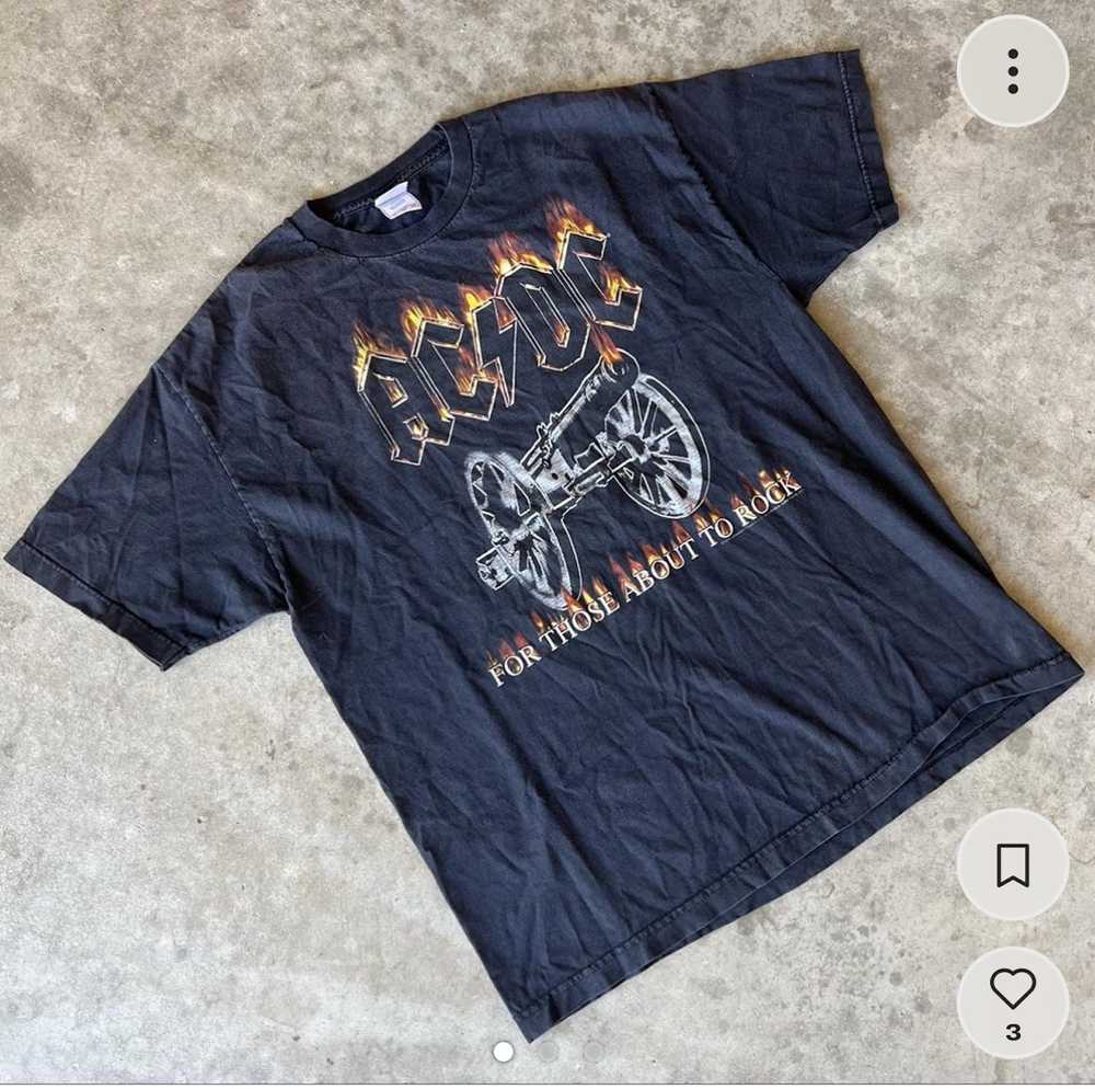 Designer × Streetwear × Vintage AC / DC T Shirt S… - image 1