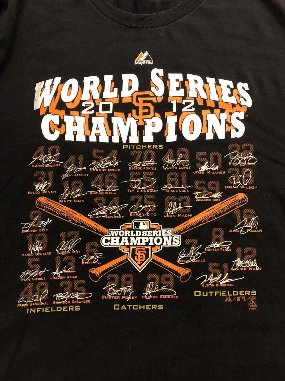 MLB × Vintage MLB 2012 WORLD SERIES CHAMPS SAN FR… - image 2