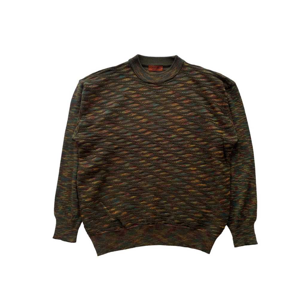 Coloured Cable Knit Sweater × Missoni Vintage Mis… - image 1