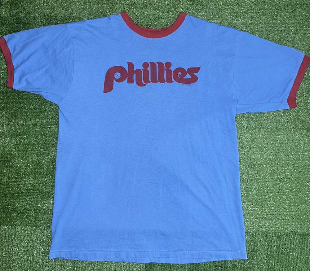 Majestic Vtg Y2K Rare ‘03 Majestic Philadelphia P… - image 1