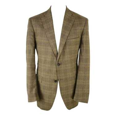 Vintage Sor Mens Plaid Blazer Jacket size 42S Robe