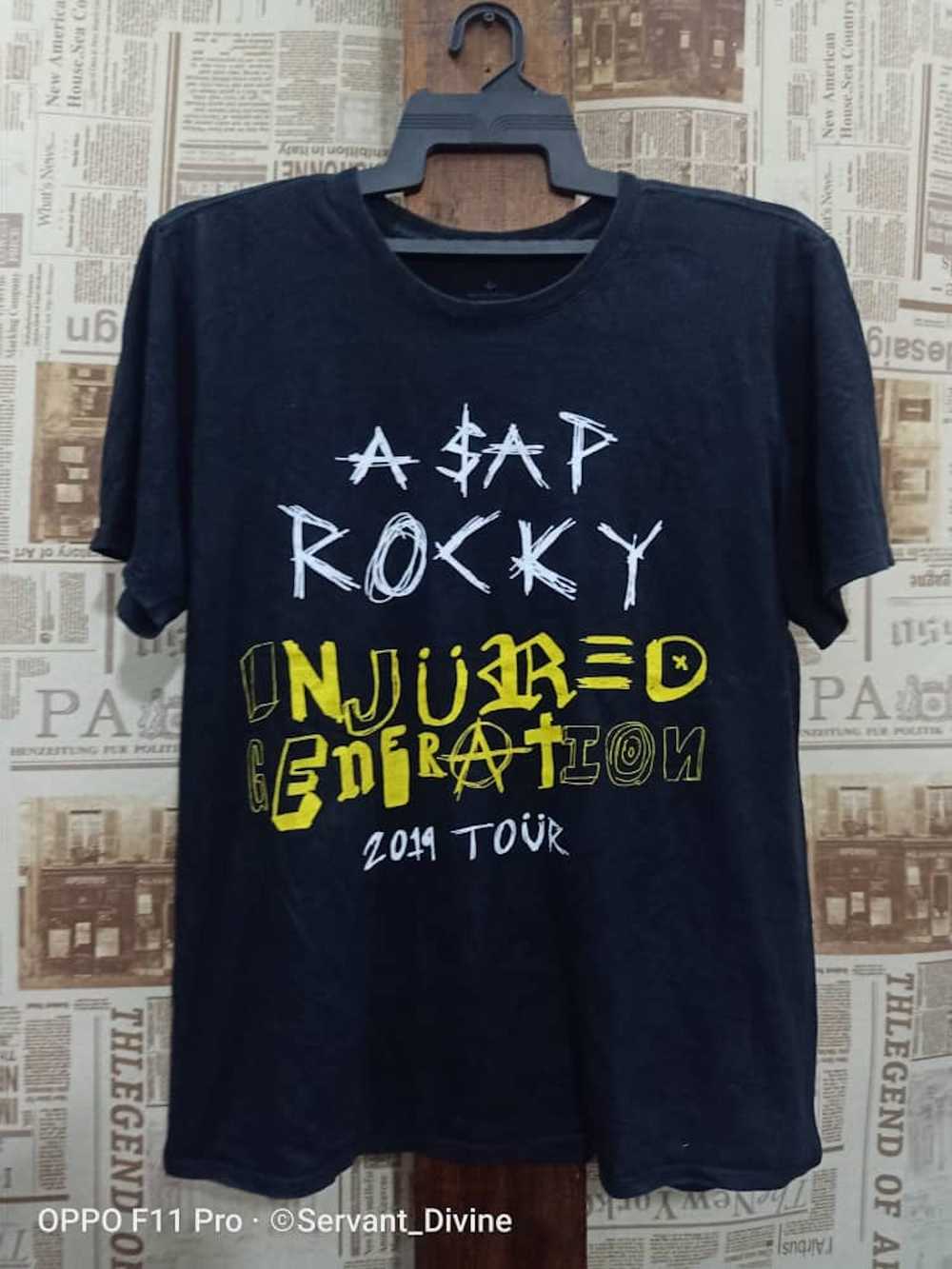 Asap Rocky × Tour Tee ASAP ROCKY Injured Generati… - image 2