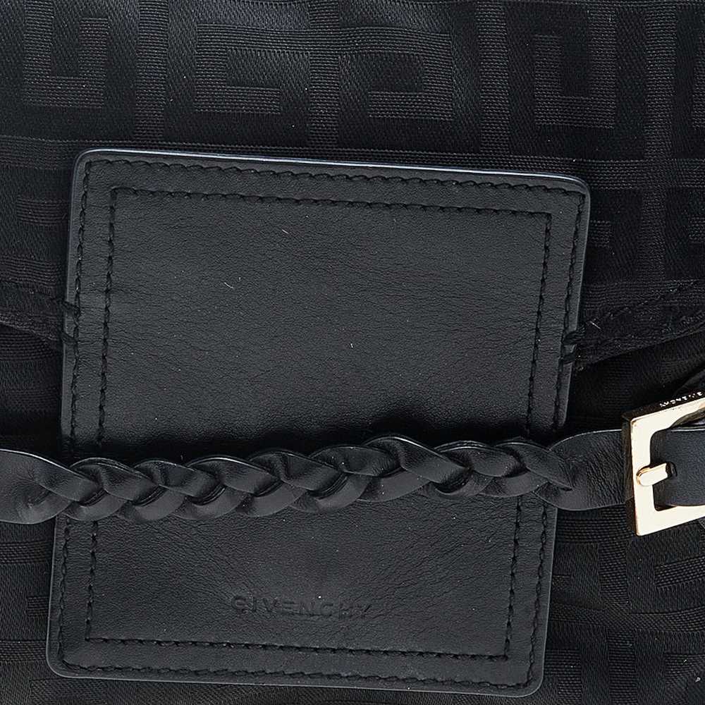 Givenchy Givenchy Black Monogram Canvas And Leath… - image 5