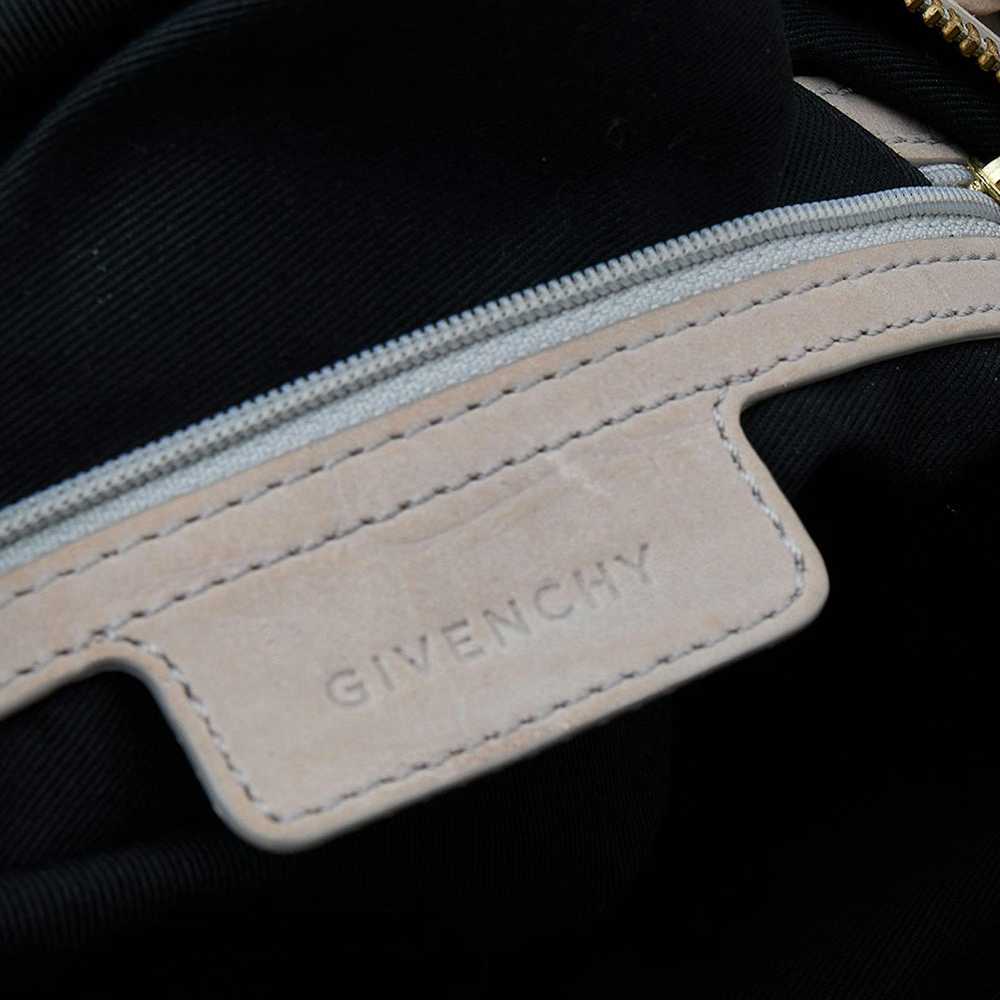 Givenchy Givenchy Beige Leather Zip Hobo - image 8