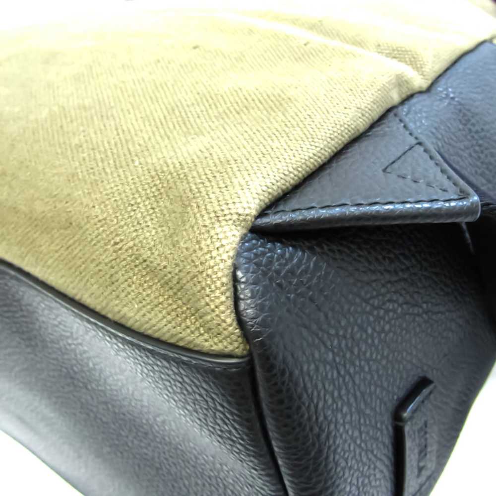 Furla FURLA Unisex Canvas Backpack Black,Navy,Oli… - image 4