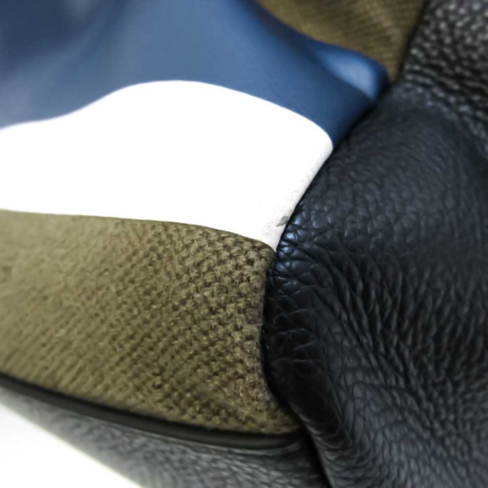 Furla FURLA Unisex Canvas Backpack Black,Navy,Oli… - image 6