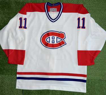Ccm VTG Rare 90s Authentic Montreal Canadiens CCM… - image 1
