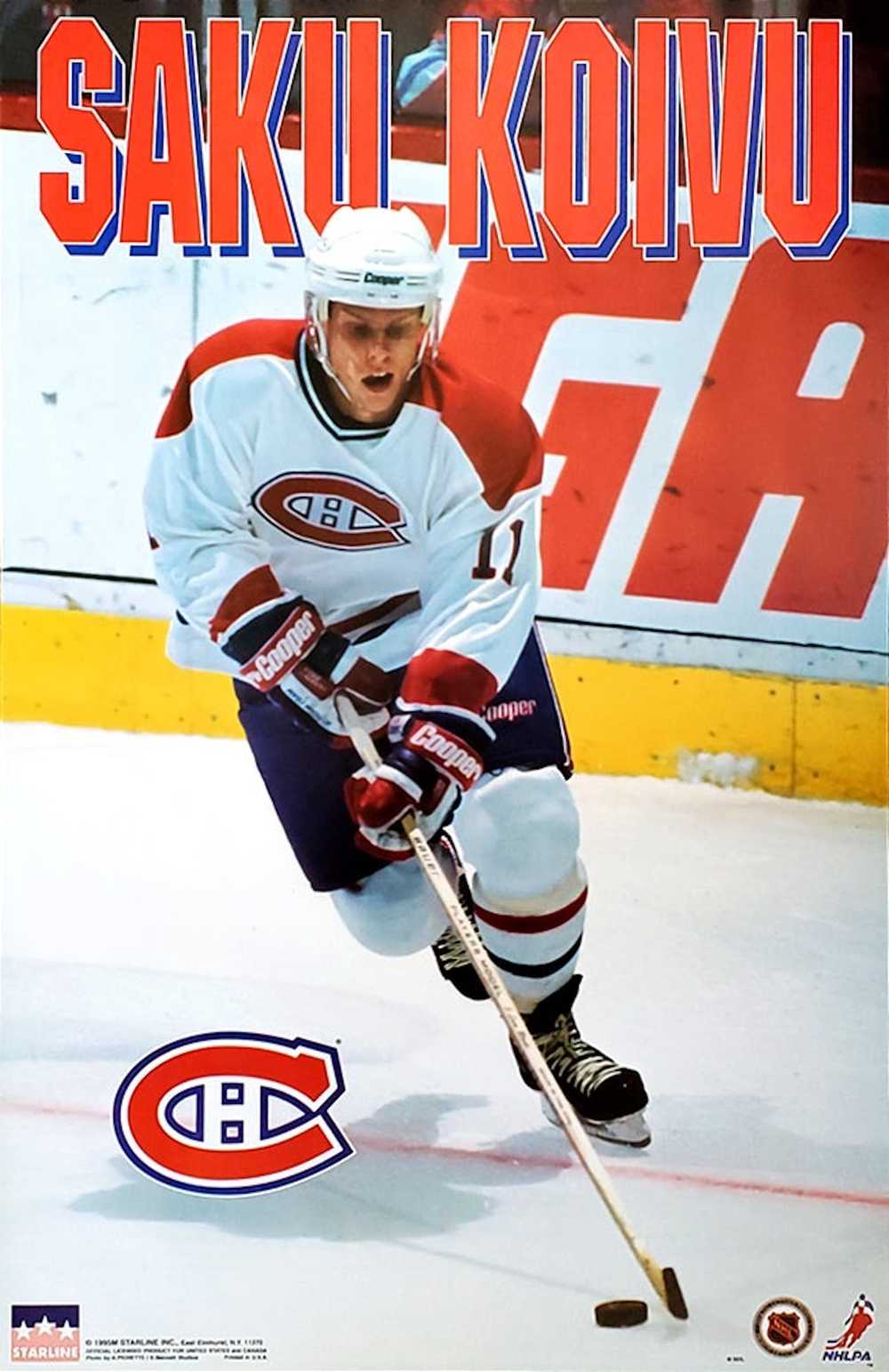 Ccm VTG Rare 90s Authentic Montreal Canadiens CCM… - image 3