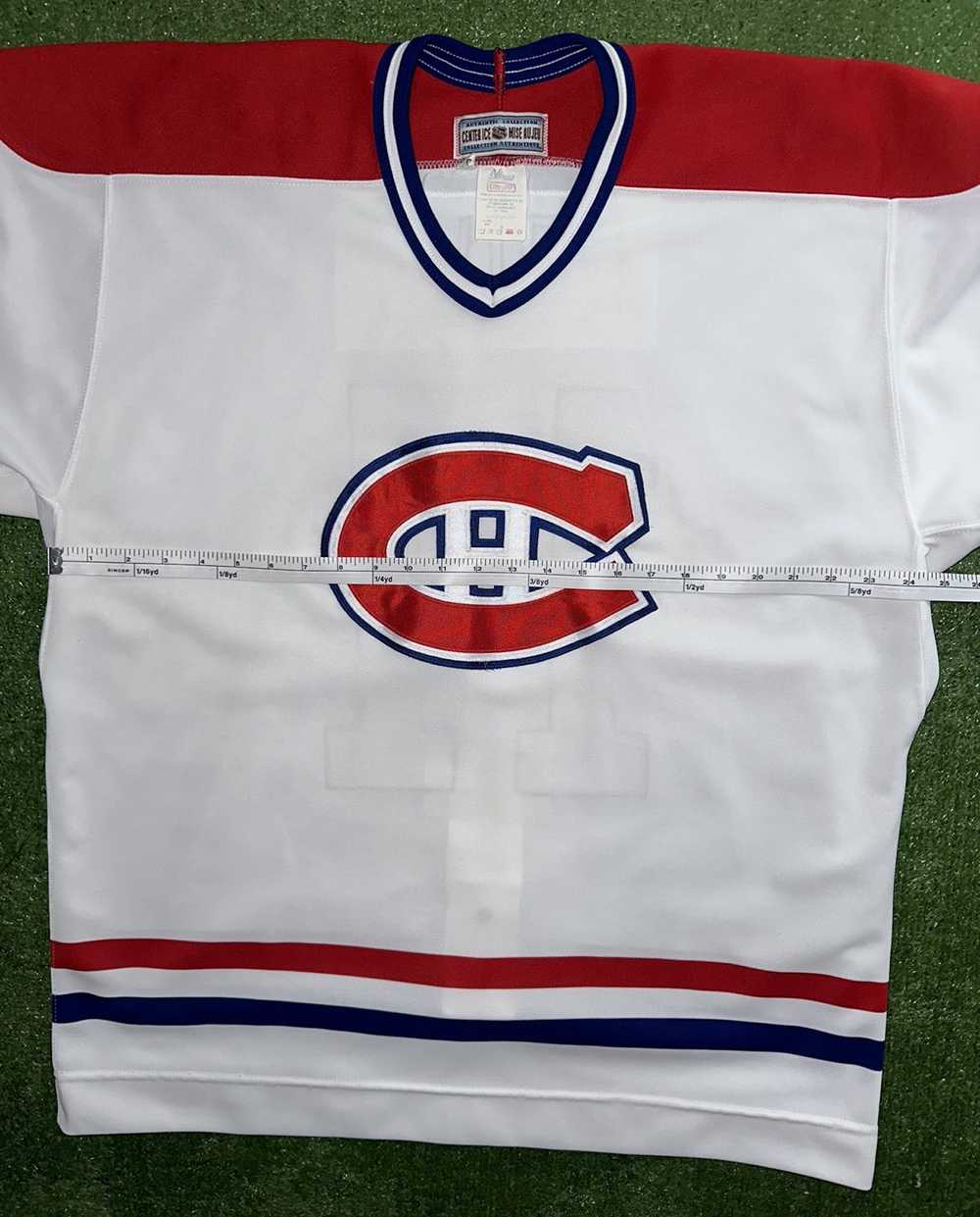 Ccm VTG Rare 90s Authentic Montreal Canadiens CCM… - image 6