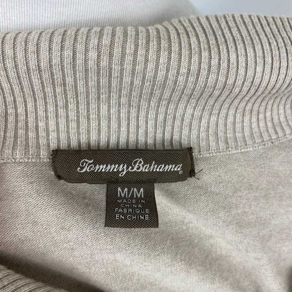 Tommy Bahama Tommy Bahama Tan Long Sleeve Knit Sw… - image 8