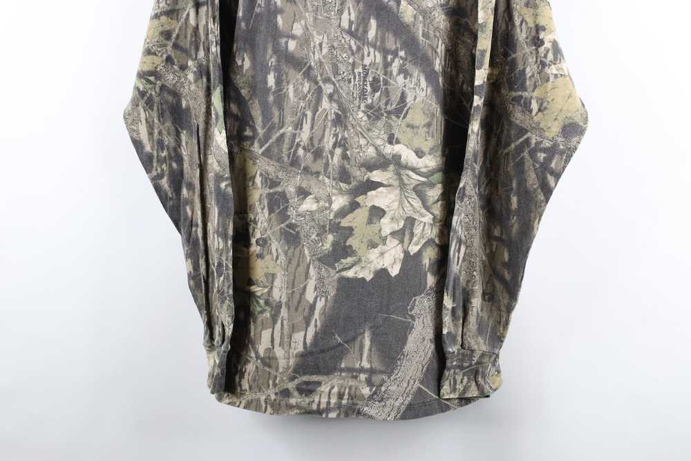 Vintage Vintage 90s Jerzees Camouflage Long Sleev… - image 3