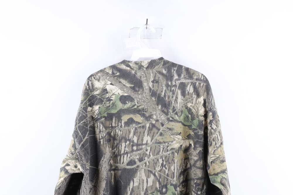 Vintage Vintage 90s Jerzees Camouflage Long Sleev… - image 6