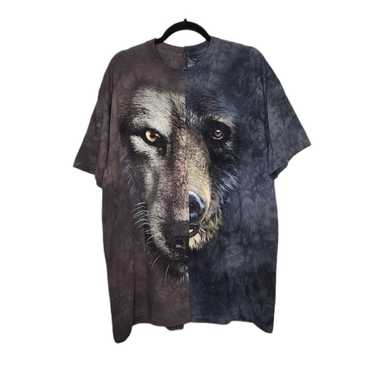 VTG HL Miller Wolf Nature T-Shirt L USA Single Stitch Monarch Crest 119/1