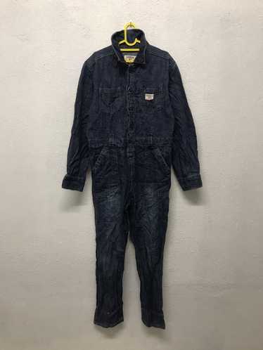 70’s Vintage OSHKOSH Denim Coverall:40R 70s oshkosh denim coverall - Gem