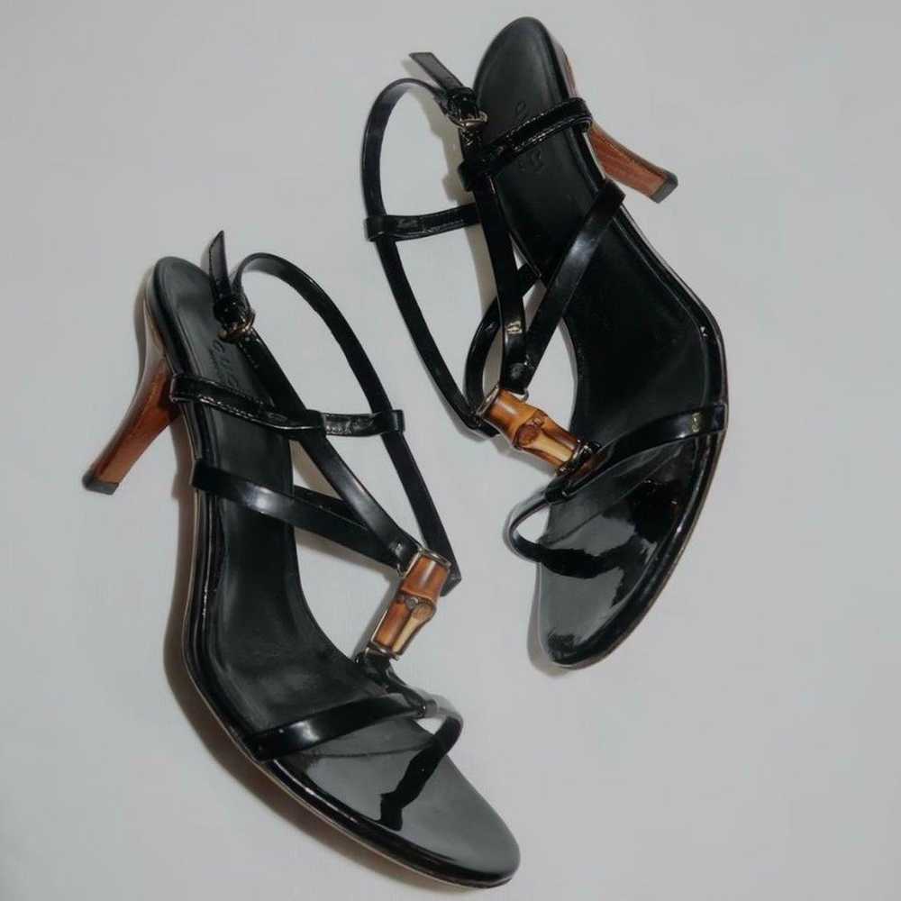 vintage gucci by tom ford bamboo heels - image 1