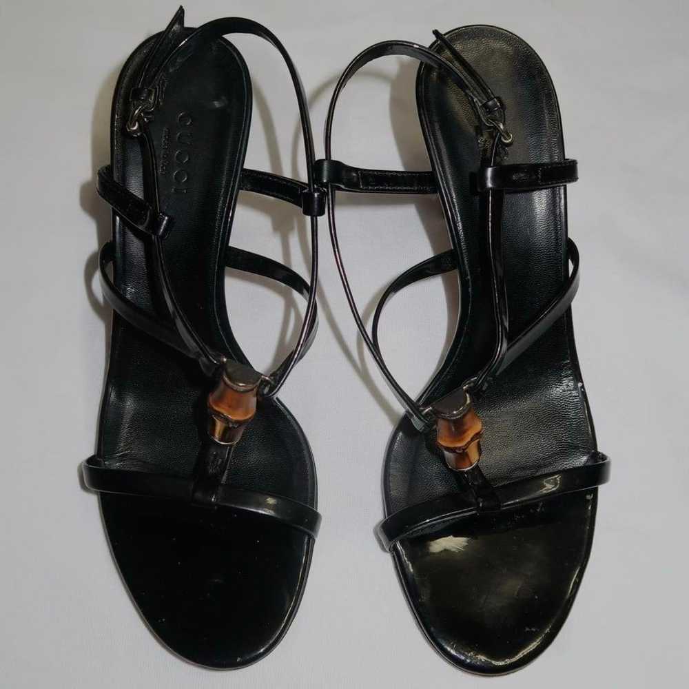 vintage gucci by tom ford bamboo heels - image 2