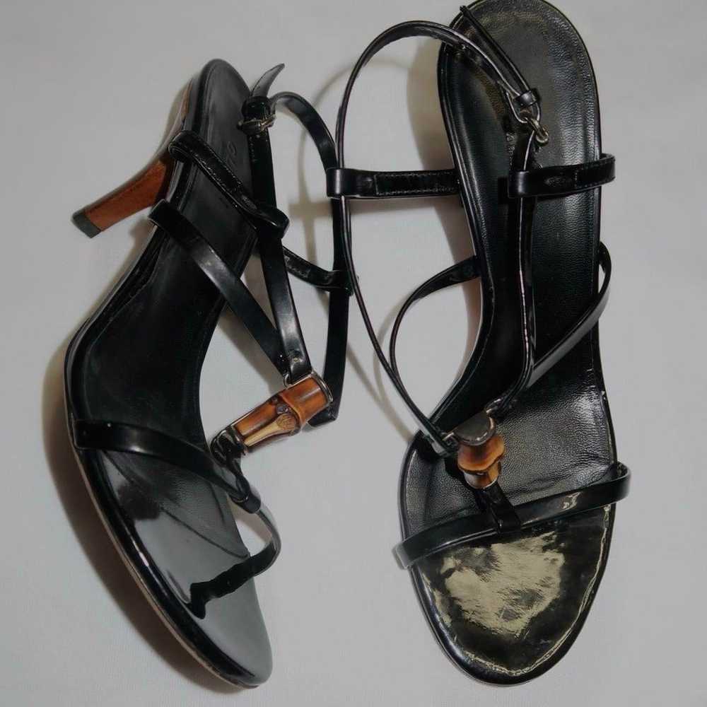 vintage gucci by tom ford bamboo heels - image 3