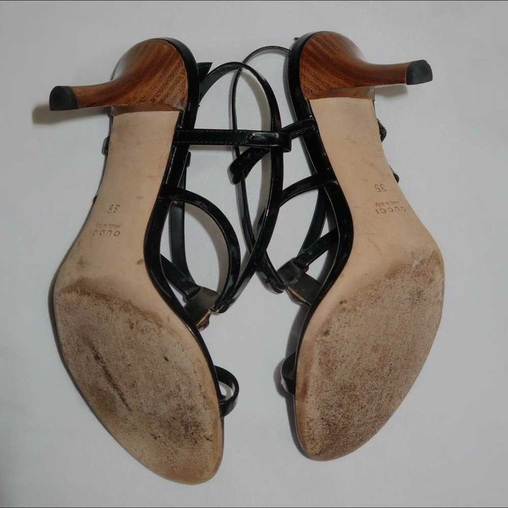 vintage gucci by tom ford bamboo heels - image 4
