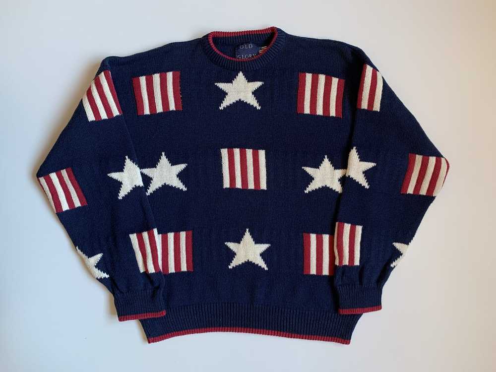 Made In Usa × Vintage 90s Old Glory America Flag … - image 1