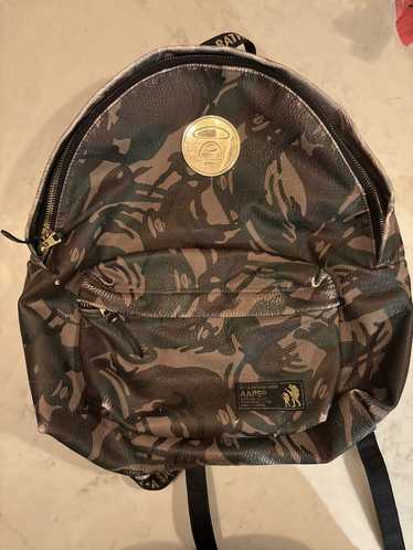 Aape AAPE Synthetic Leather Backpack