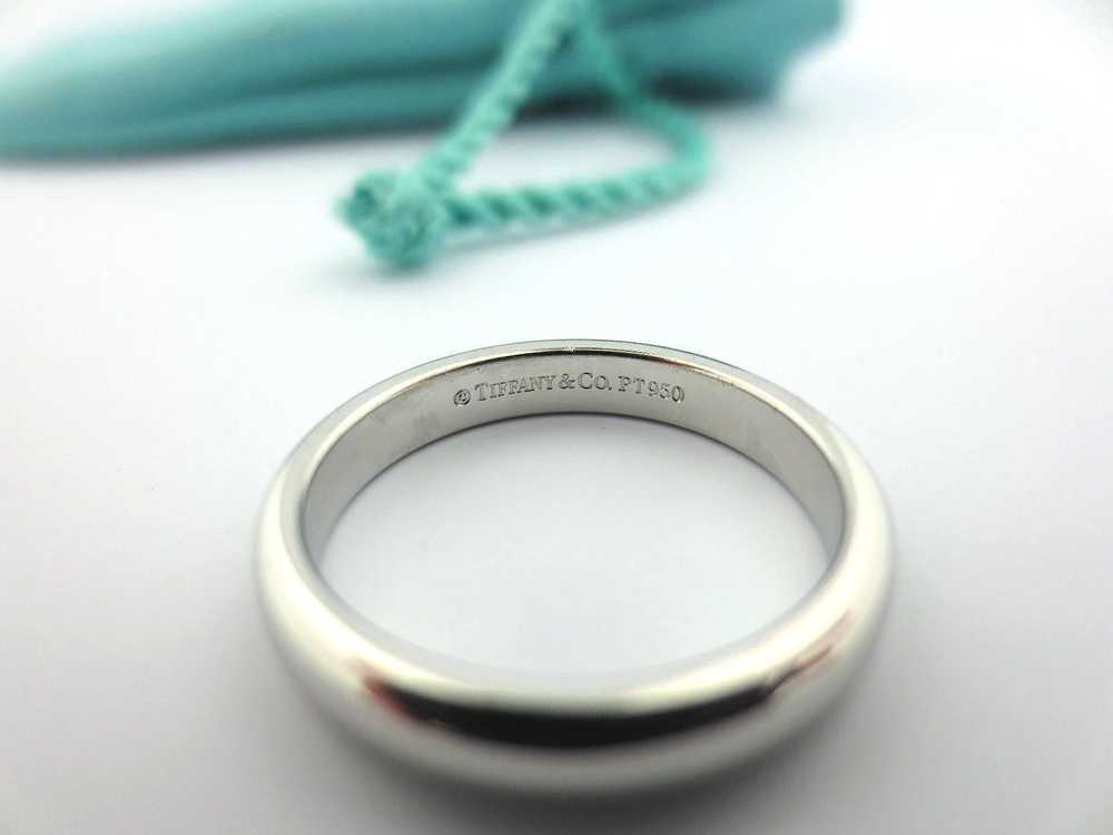 Tiffany & Co. Platinum Classic Lucida Wedding Eng… - image 2