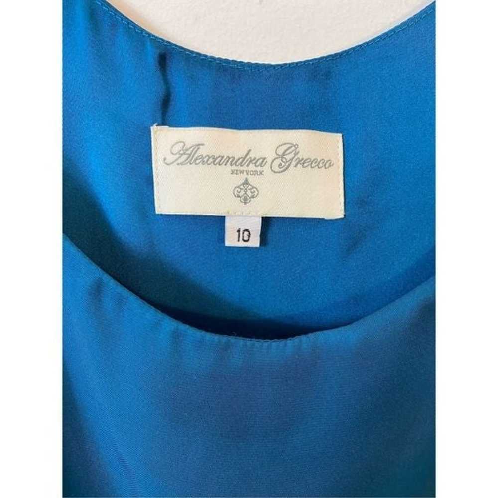 Alexandra Grecco Women's Tunic Mini Dress Ruffled… - image 4