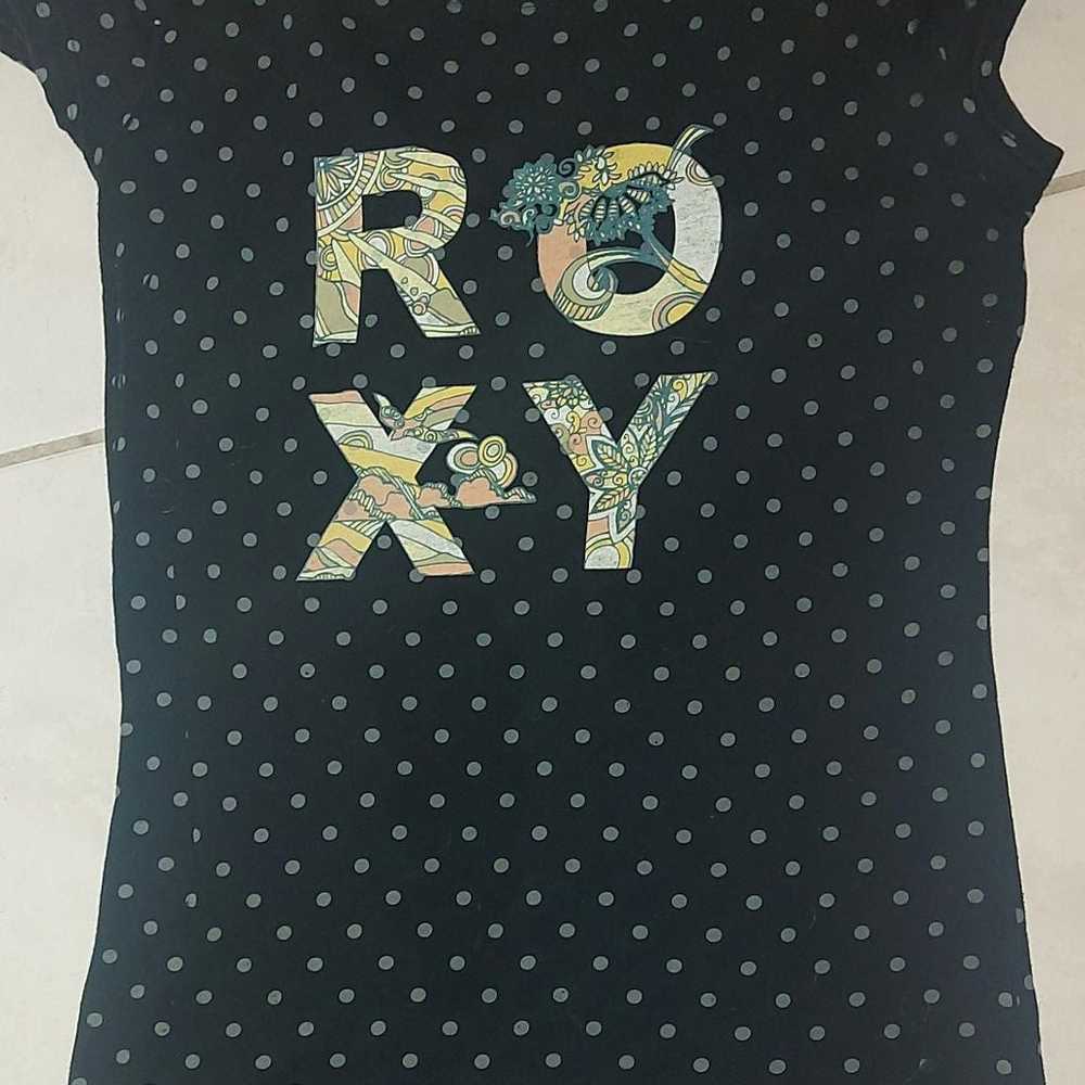 Vintage Skater Roxy hoodie with Tee - image 3