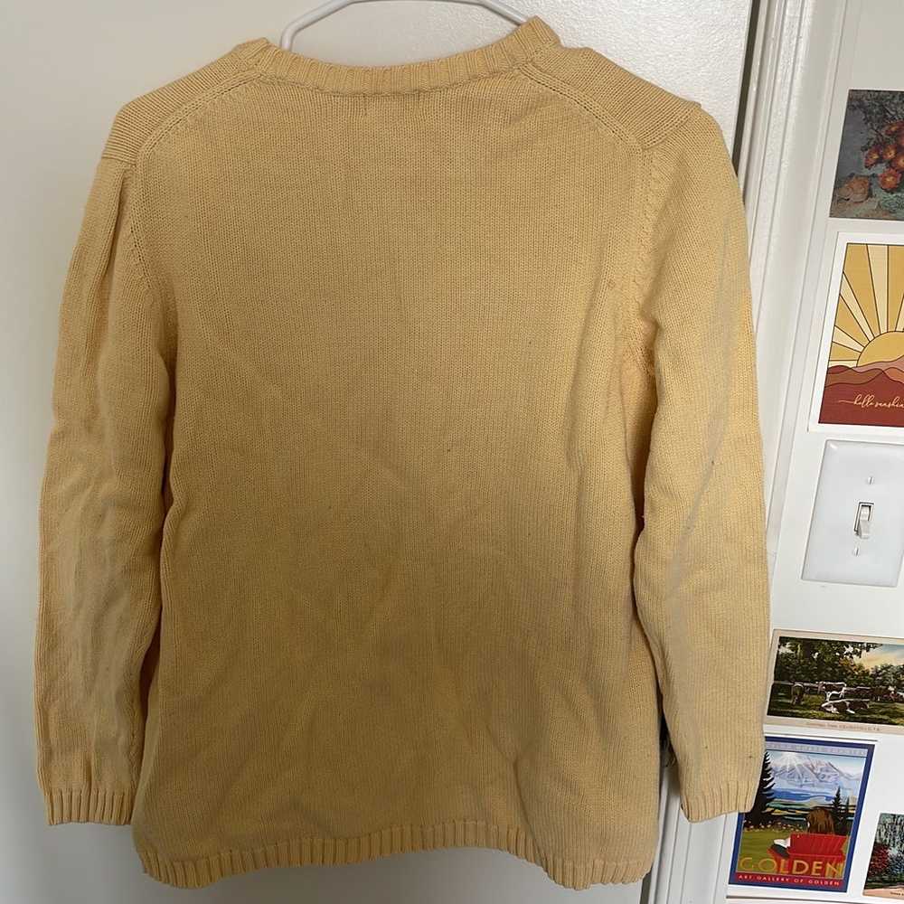 vintage L.L. Bean sweater womens - image 5