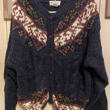 Jamie Scott Hand Knitted SweaterWomens Medium - image 1